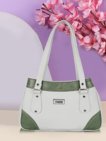 A stylish and spacious grey shoulder handbag designed for daily use. Made with premium quality material, lightweight, durable, and perfect for office, shopping, and casual outings.
